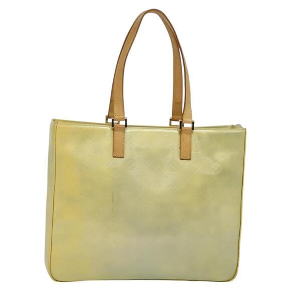 LOUIS VUITTON Monogram Vernis Columbus Tote Bag Gris M91028 - Picture 2 of 12